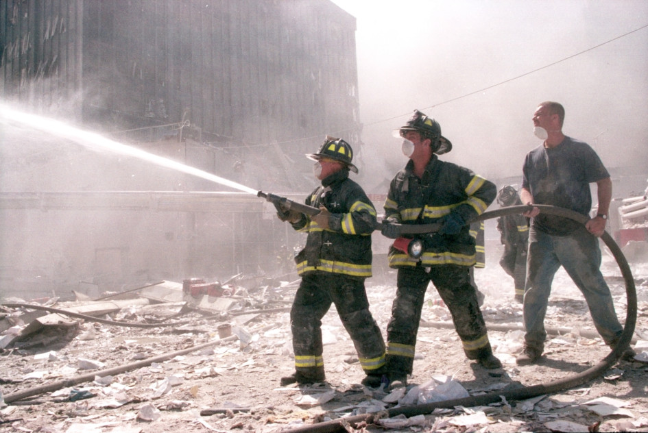 firefighters at sept 11